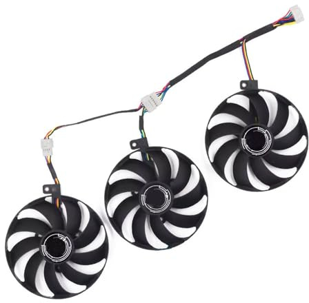 Rakstore 87mm Graphics Card Cooling Fan Replacement for ASUS ROG Strix RTX 2080 2080 Super RTX 2080Ti RTX2070 Super RTX 2060 RX 5700 RX 5700XT Cooler Fan