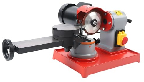 WOLEGM Sägeblattschärfgeräte, 370W Kreissägeblatt Schärfmaschine, für 80-700mm Sägeblätter 2850rpm, für Schleifen von Kunststoff, Aluminiumlegierung, Holz