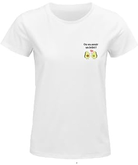 Kiribou T-Shirt Grossesse Femme on va Avoir Un bébé - annoncez Votre Bonheur avec Style - XL - BC