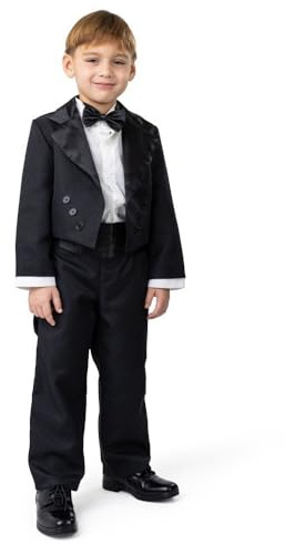 Dress Up America Butlerdräkt För Barn - Svart Smokingkostymset - Frack För Pojkar Smokingdräkt