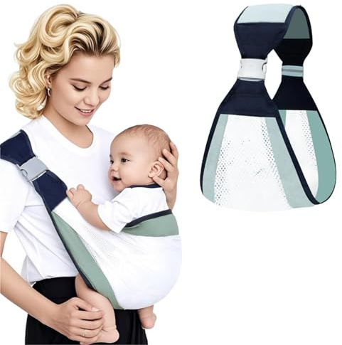 Babytrage Seitlich, Kleinkind Trage Seitlich, Babytragetuch, Kindertrage Seitlich, Ergonomisch Toddler Carrier, Multifunktionale Tragegurt Baby, Babys von 0 bis 36 Monaten, Kleinkinder bis 20kg