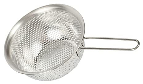 GLEAVI Setaccio Drenante per Scolare e Frutta in Acciaio Inossidabile 304 Utensile Multifunzionale per Lavaggio e