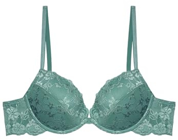 YAMAMAY - Reggiseno Push-up, Donna, Verde Salvia
