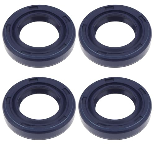 ECSiNG 4 guarnizioni per albero motore per ventilatore, 15 x 25 x 5 mm, 96390031585, compatibile con Stihl BR500, BR550, BR600