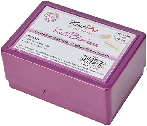 KnitPro Knit blockers Box, Kunststoff, Others, 11.3 x 8 x 5 cm