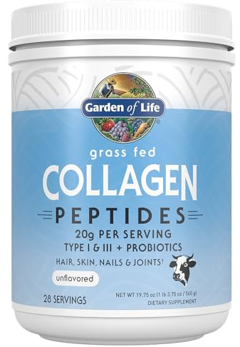 Garden of Life Kollagen Peptide - Grass Fed, 1er Pack(1 x 560 g)