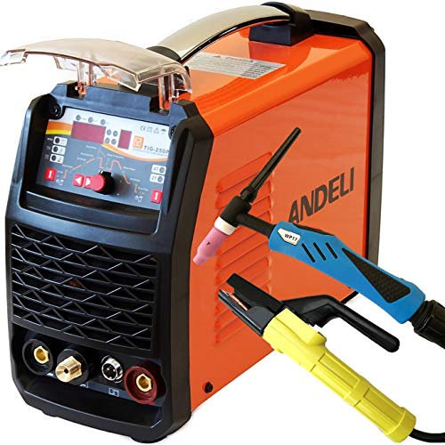 250AMP PULSE TIG/TIG/MMA DC INVERTER WELDER HF IGNITION 2T/4T Upslope Downslope DIGI WELDING MACHINE