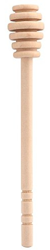 Lot de 50 cuillères à miel en bois pour confitures 15CM