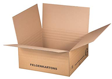 karton-billiger Felgenkartons Komplettradkartons für 15-22 Felgen - je 4 Stück (Komplettrad 15-19 66x66x30cm)