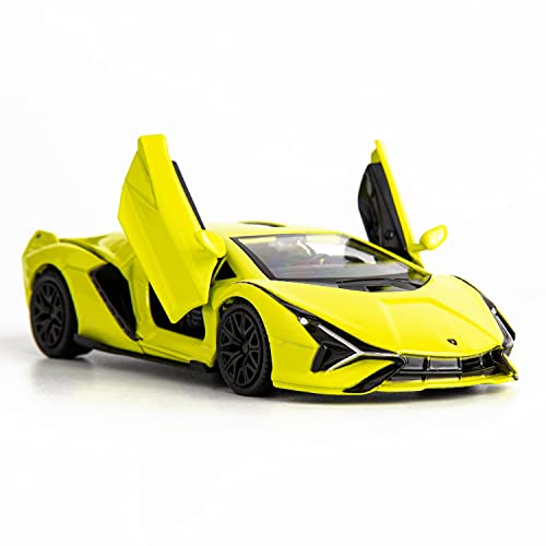 RMZ City Lamborghini Sián FKP37 Casting Car Modell, Zinklegierung Spielzeugauto für Kinder und Geschenke