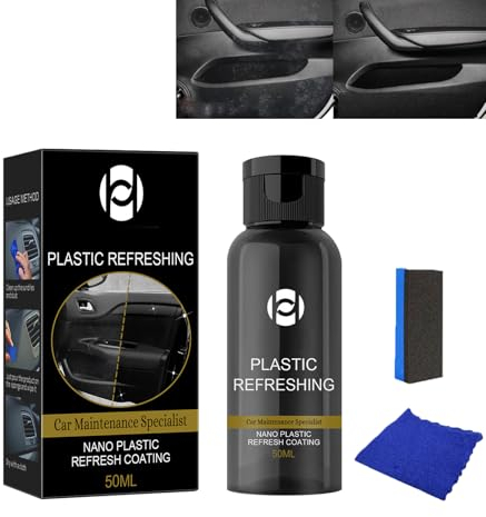 Auto Kunststoff Kratzer Entfernen Politur - Auffrischer für Kunststoffpflege, Plastic Refreshing, Hochwertige Autopflege (1PC)