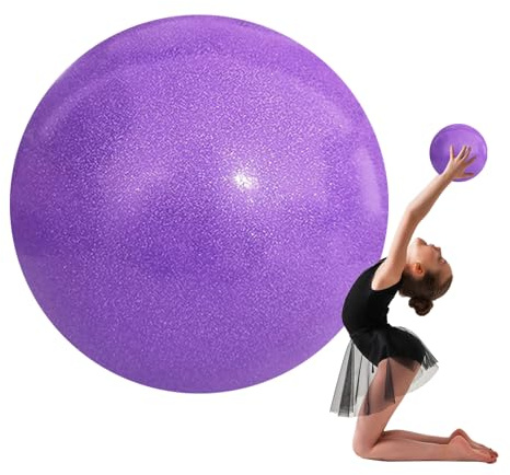 Quorvex Ballon d'exercice - Ballon De Gymnastique Rythmique De 15 Cm pour Entraînement De Danse | Accessoires Pilates Équipement d'Entraînement Équilibre pour Étirement Gym à Domicile