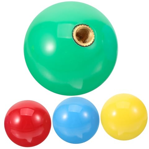 STOBAZA 4pcs Reusable Game Stick Ball Joystick Head Replacement for Arcade Controllers Construction Smooth Precise Control for Gaming