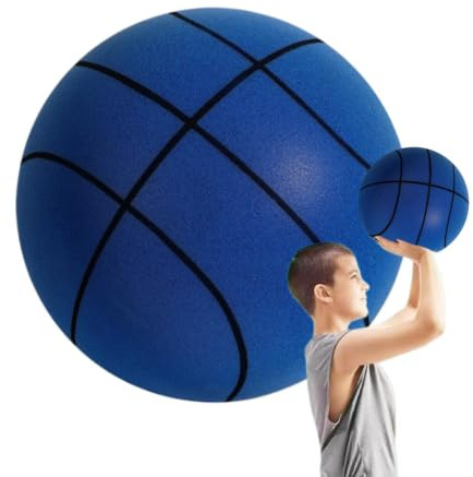 Generico Basketboll i skum inomhus | Tyst inomhusträning | Tyst studsboll för barn, tyst träningsverktyg