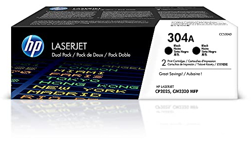 HP 304A Schwarz 2er-Pack Original LaserJet Tonerkartuschen