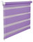 DOPPELROLLO DUOROLLO 70 CM BREIT 200 CM LANG LILA VIOLETT INKL. SEILZUG FENSTERROLLO KLEMMROLLO JALOUSIE