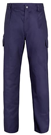 VELILLA 345 Pantalón Multibolsillos, Color Azul Marino, Talla 40