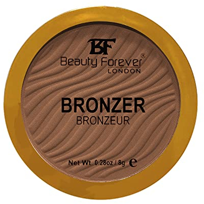 Beauty Forever Bronzer, Highly Pigmented Matte Pressed Powder For Face & Body, 8gms (02 NIGHTFALL)