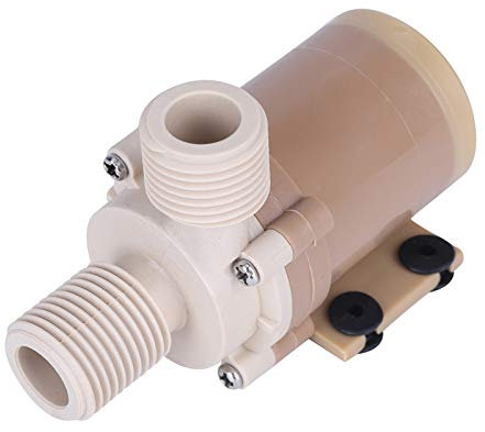 Solar-Warmwasser-Umwälzpumpe, DC 12 V, Leise, Bürstenloser Motor, Tauchpumpe