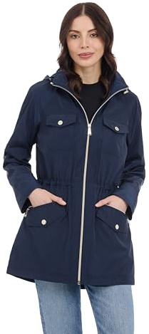 Michael Kors Hooded Anorak Rain Coat And Windreaker Anorak Femme