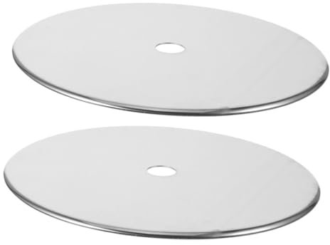CIYODO Thickened Induction Cooktop Adapter Plate Ring Pan Splatter Guard for Induction Hob