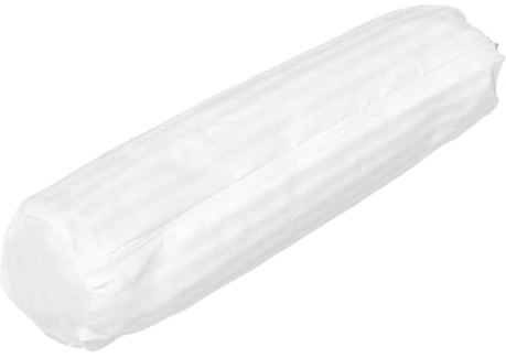 Artibetter Federa per Cuscino Cilindrico Rotondo 20x80 Cm, Fodera Morbida e Traspirante per Sostituzione Copricuscino Divano e Letto Cerniera Nascosta, Rivestimento Interno Rimovibile per