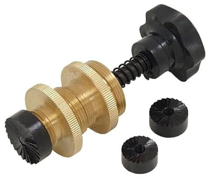 Neilsen CT0988 Tap Reseating Tool Kit - Includes 3 Steel Cutters (11/16, 3/4, 1) for 1/2 and 3/4 Taps, Ideal for Thread Repair and Maintenance