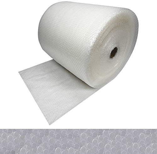 verpacking 1 Rolle Luftpolsterfolie 100 m lang - Stärke 50 my, Noppenfolie Knallfolie Blisterfolie 50cm Breit Polstermaterial Füllmaterial für Kartons