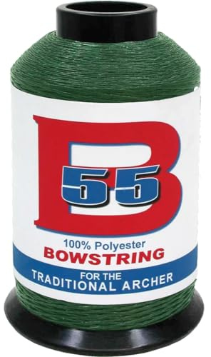 BCY B55 Bowstring Material OD Green 1/4 lb.