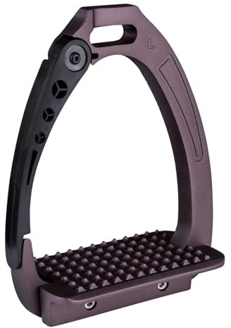 WALDHAUSEN Sicherheitssteigbügel Pro, braun matt, 12cm