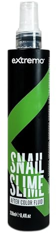 Spray Acondicionador sin Aclarado con Baba de Caracol 250 ml – Reestructura y Protege el Cabello Teñido – Brillo, Volumen y Desenredo Fácil (1 Unidad)