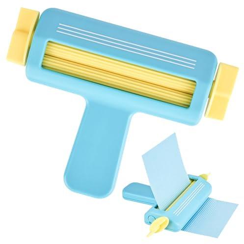 Trendecor Papier Crimper, Crimper Papier 17.5 cm Papier Quilling Werkzeug zur Herstellung Bastelwerkzeuge Bastelpapiercrimper Wellpappenmaschine für DIY-Kunst von Wellenformen