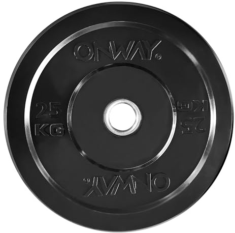 OnWay Olympia Hantelscheibe Platten Gewichtsscheibe 1x 25 kg 50mm Gewichtheben