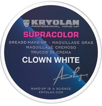 TRUCCO SUPRACOLOR BIANCO CLOWN 55 ml make up bodypainting
