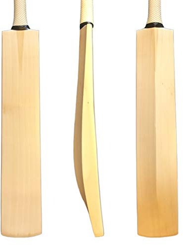 Custom Plain Hand Made English Willow Cricket Bat Weight 2lb 9ozs