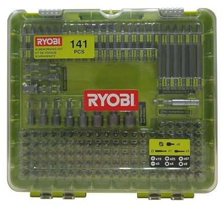Ryobi RAKD141 Schraubsatz, 141-teilig