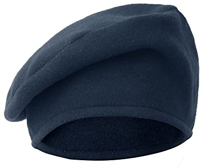 KUOIN Renaissance-Hut für Herren, mittelalterliche französische Baskenmütze, Bauern-Cosplay-Kostüm, Kappe für Damen