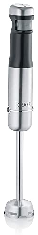 GRAEF. kabelloser Akku-Stabmixer HB82 | Anti-Spritz-Funktion | Lithium-Ionen Akku | BPA-frei