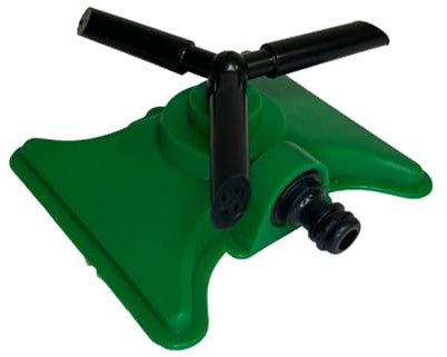 Arroseur de jardin automatique à 360 degrés d'arrosage rotatif à 3 bras pour systèmes d'irrigation pour pelouse arroseur jardin