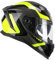 CGM Integralhelm, 311R Blast Race Schwarz Neongelb, S (55-56 cm)