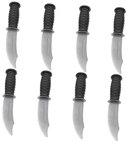 IMIKEYA 8pièces Jouets De Simulation Coupe Réaliste pour Halloween Jouet Halloween Et Accessoire De Spectacle