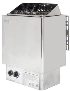 Home Deluxe - Saunaofen KIVA 4.5 kW - 56 x 28 x 14 cm | inkl. integrierte Steuerung & Zeitschaltuhr
