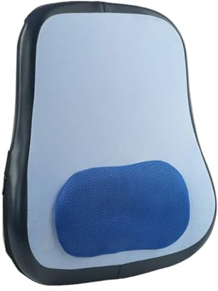 Shouxiut Masajeador de espalda para silla, masajeador de cuello con calor, almohada de masaje eléctrica inalámbrica para alivio muscular de tejido profundo para esposa, marido, mamá, hombre, silla de