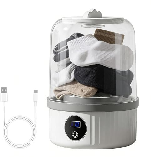 portátil – Limpieza profunda recargable por USB de 2 modos | Mini de ropa, para el hogar, dormitorio, viaje, hotel, camping al aire libre, ropa interior, So