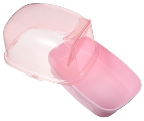 SHINEOFI Chinchilla Sand Bath House Plastic Hamster Bathtub Small Pet Sand Bathroom for Gerbils Squirrels Hedgehogs Easy Clean