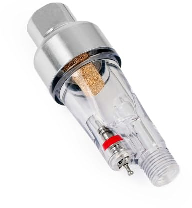 Tillbehör Airbrush Kompressor Mini Luftfilter med Vattenavskiljare 9,51mm (1/8) Utvändig Gänga