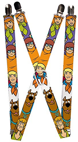 Buckle Down Mixte Buckle-down Suspender - Scooby Doo Bretelles, Scooby Doo, Taille unique EU