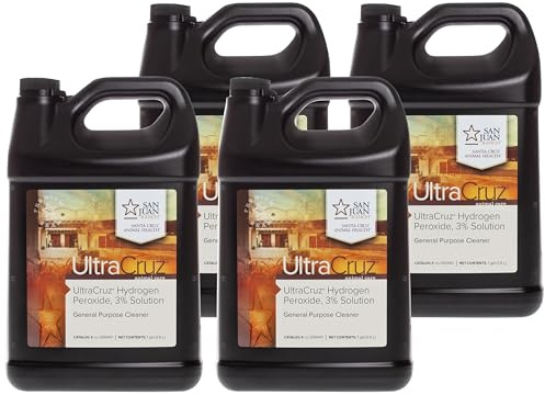 UltraCruz® Hydrogen Peroxide, 3%, 4 x 1 Gallon