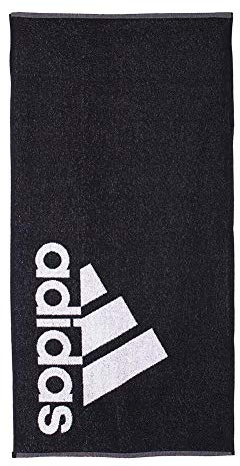 adidas Unisex-Adult Towel Large, Black/White, NS