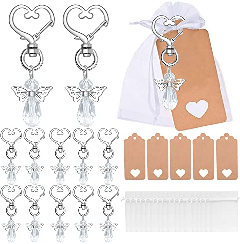 Dzsomt Schutzengel Gastgeschenk 24 Stücke Gastgeschenke Taufe Hochzeit Schutzengel Anhänger Gastgeschenke Kommunion Schutzengel Gastgeschenke Hochzeit Schutzengel Schlüsselanhänger Kommunion Geschenk
